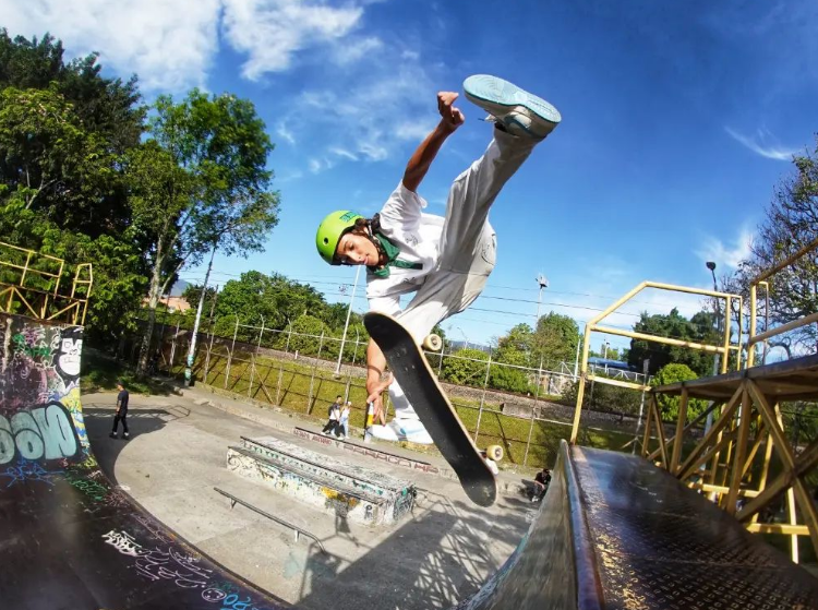 Juan Esteban Garcés Selección Antioquia de Skateboarding