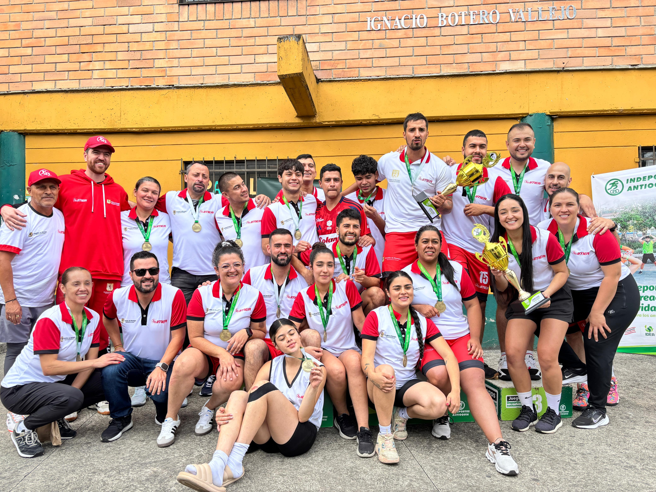 Rionegro campeón Juegos Campesinos sub zonal oriente